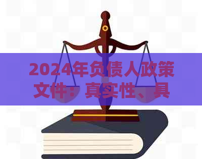 2024年负债人政策文件：真实性、具体内容与红头文件解析