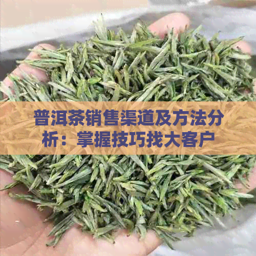 普洱茶销售渠道及方法分析：掌握技巧找大客户