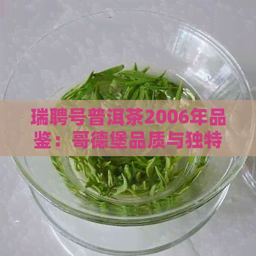 瑞聘号普洱茶2006年品鉴：哥德堡品质与独特风味的完美结合