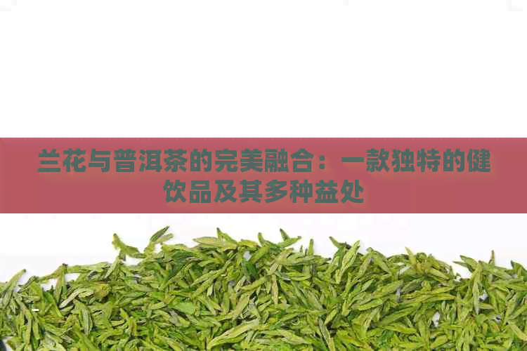 兰花与普洱茶的完美融合：一款独特的健饮品及其多种益处