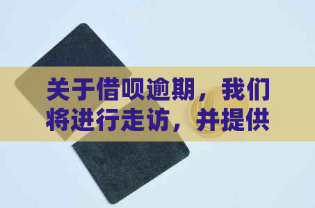 关于借呗逾期，我们将进行走访，并提供全面的解决办法和建议