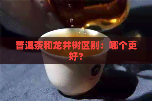 普洱茶和龙井树区别：哪个更好？