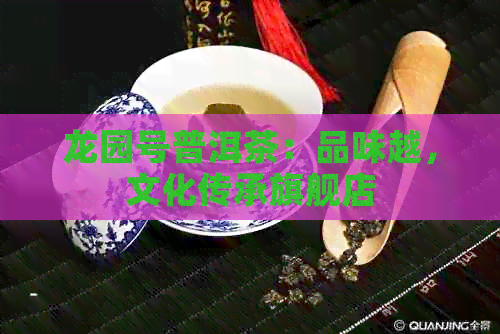 龙园号普洱茶：品味越，文化传承旗舰店