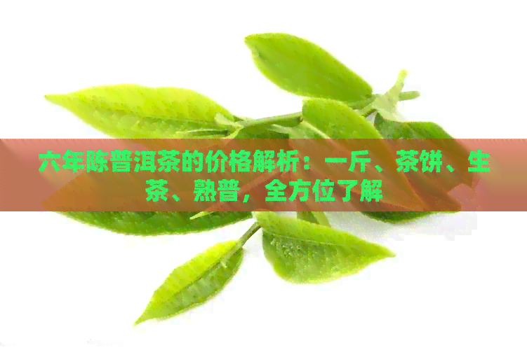 六年陈普洱茶的价格解析：一斤、茶饼、生茶、熟普，全方位了解