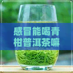 感冒能喝青柑普洱茶嘛