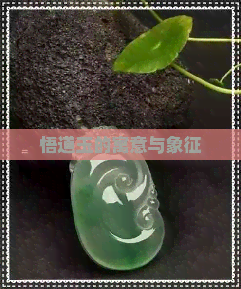 悟道玉的寓意与象征