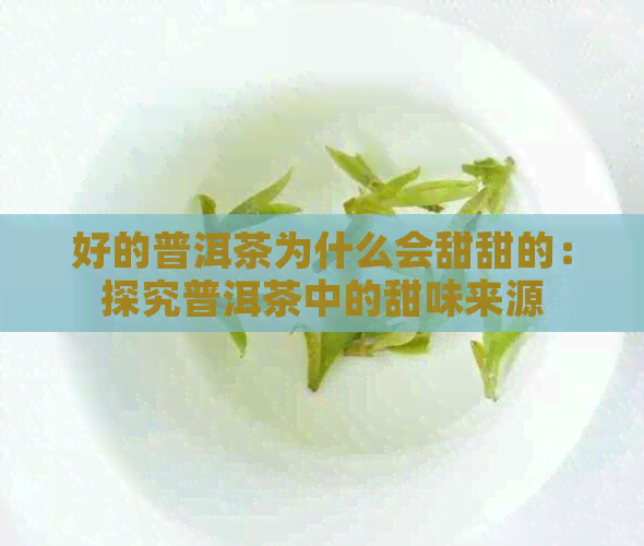 好的普洱茶为什么会甜甜的：探究普洱茶中的甜味来源