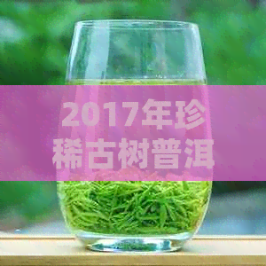 2017年珍稀古树普洱茶的市场价位分析与比较，生茶和熟茶的价格差异探讨