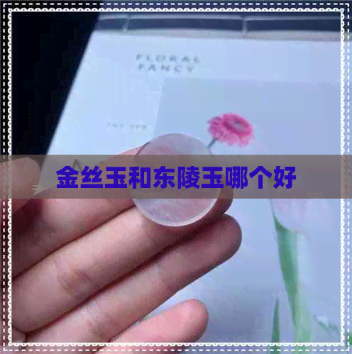 金丝玉和东陵玉哪个好