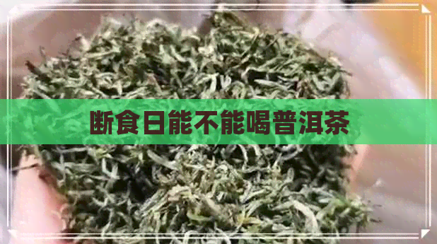 断食日能不能喝普洱茶