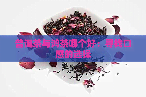 普洱茶与鸿茶哪个好：寻找口感的选择