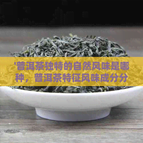 '普洱茶独特的自然风味是哪种，普洱茶特征风味成分分析'