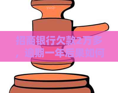 招商银行欠款2万多，逾期一年后果如何？是否会涉及刑事责任？