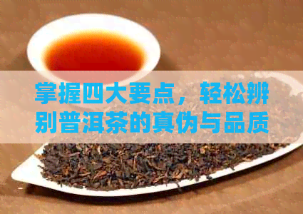 掌握四大要点，轻松辨别普洱茶的真伪与品质