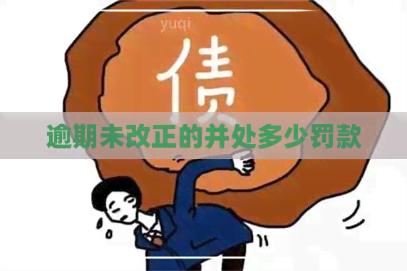 逾期未改正的并处多少罚款