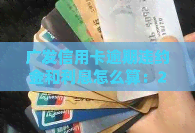 广发信用卡逾期违约金和利息怎么算：2021新法规解读与3天免除可能性