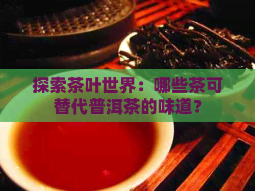 探索茶叶世界：哪些茶可替代普洱茶的味道？