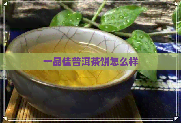 一品佳普洱茶饼怎么样