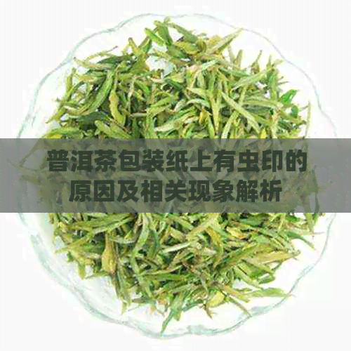 普洱茶包装纸上有虫印的原因及相关现象解析