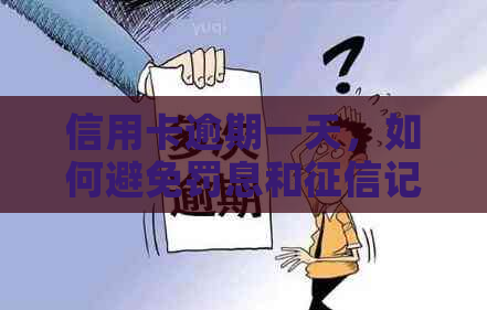 信用卡逾期一天，如何避免罚息和记录受损？