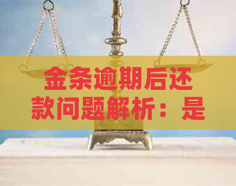 金条逾期后还款问题解析：是否还可以继续使用？