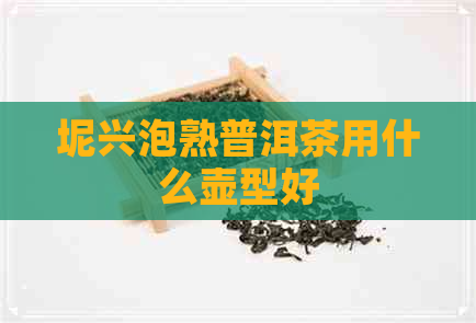 坭兴泡熟普洱茶用什么壶型好