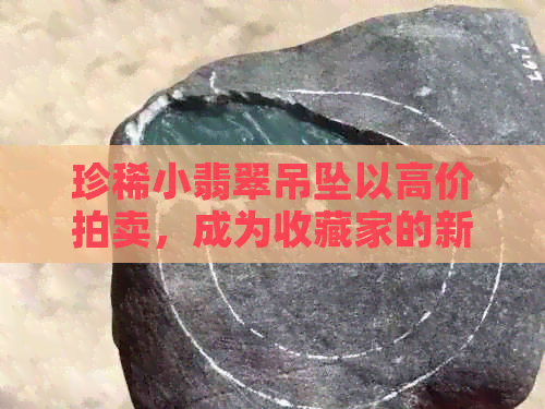 珍稀小翡翠吊坠以高价拍卖，成为收藏家的新宠