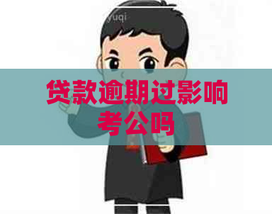 贷款逾期过影响考公吗