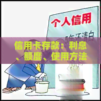 信用卡存款：利息、额度、使用方法等全方位解析，让你更明智地使用信用卡！