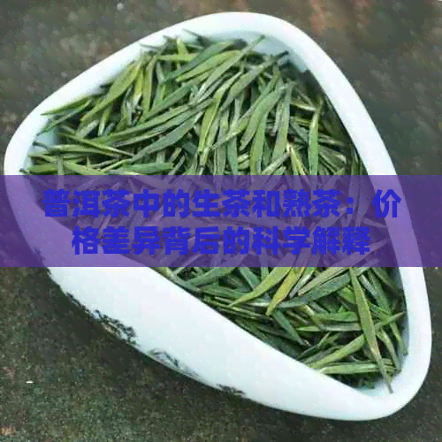 普洱茶中的生茶和熟茶：价格差异背后的科学解释