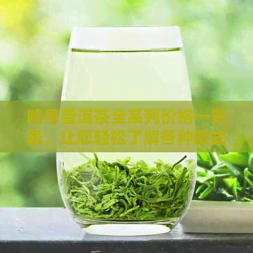 鸣号普洱茶全系列价格一览表，让您轻松了解各种款式的价格和特点