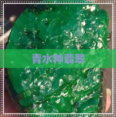 青水种翡翠