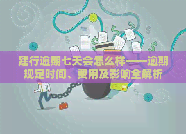 建行逾期七天会怎么样——逾期规定时间、费用及影响全解析