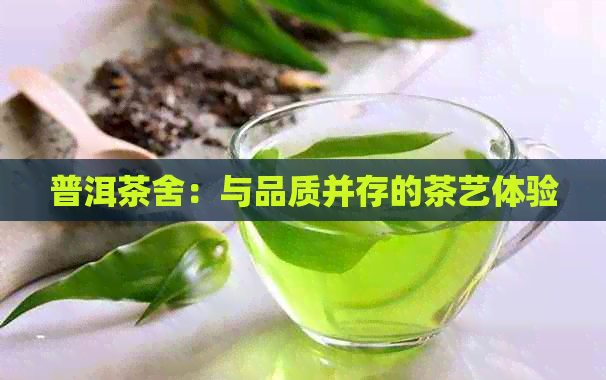 普洱茶舍：与品质并存的茶艺体验