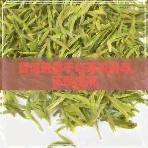 普洱茶属于红茶系列吗还是绿茶