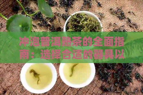 冲泡普洱熟茶的全面指南：选择合适的器具以获得口感与香气