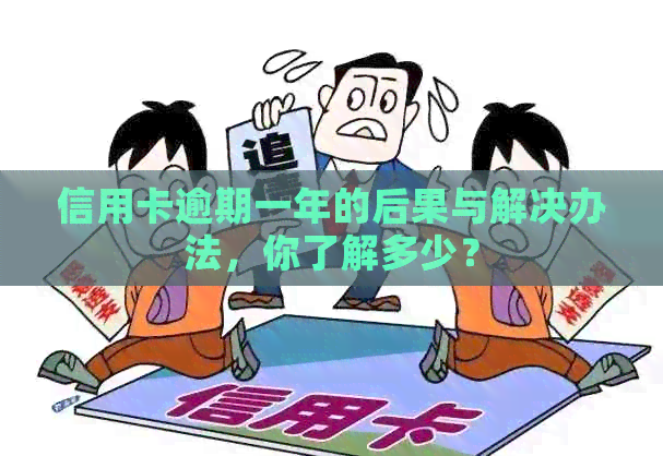 信用卡逾期一年的后果与解决办法，你了解多少？