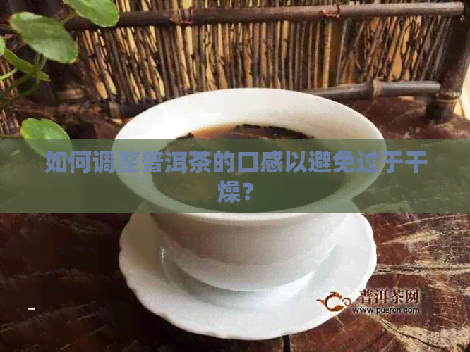 如何调整普洱茶的口感以避免过于干燥？