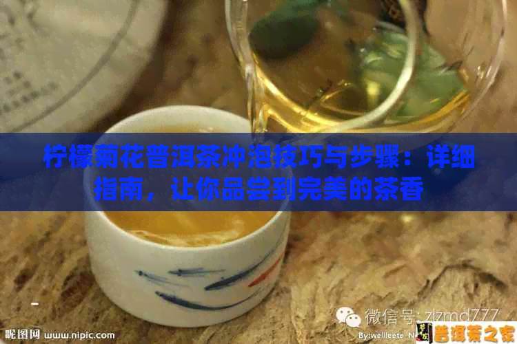 柠檬菊花普洱茶冲泡技巧与步骤：详细指南，让你品尝到完美的茶香