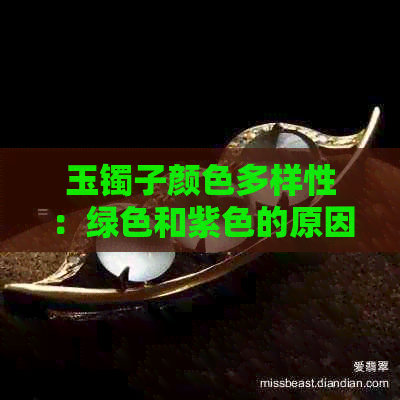 玉镯子颜色多样性：绿色和紫色的原因及辨识方法