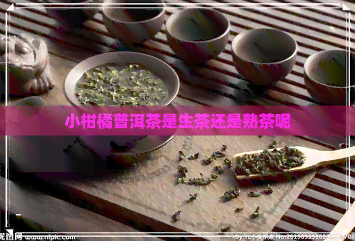 小柑橘普洱茶是生茶还是熟茶呢