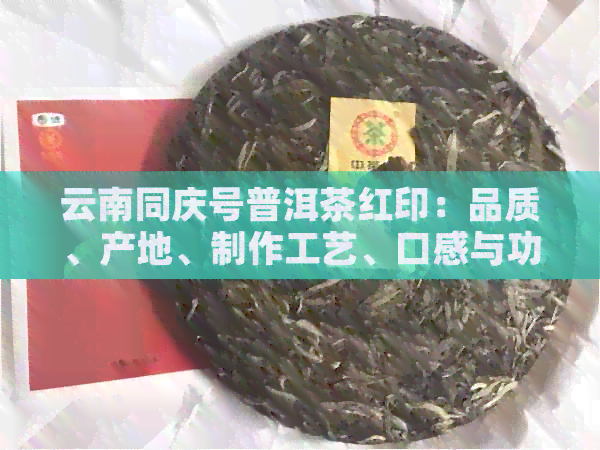 云南同庆号普洱茶红印：品质、产地、制作工艺、口感与功效的全面解析