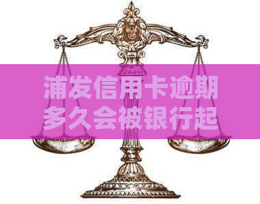 浦发信用卡逾期多久会被银行起诉？逾期还款的后果及应对策略