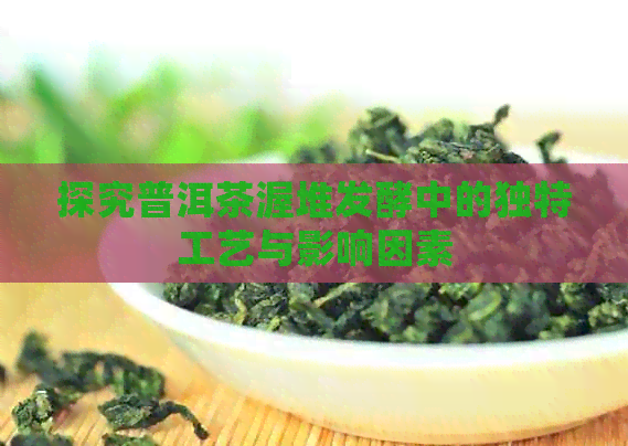 探究普洱茶渥堆发酵中的独特工艺与影响因素