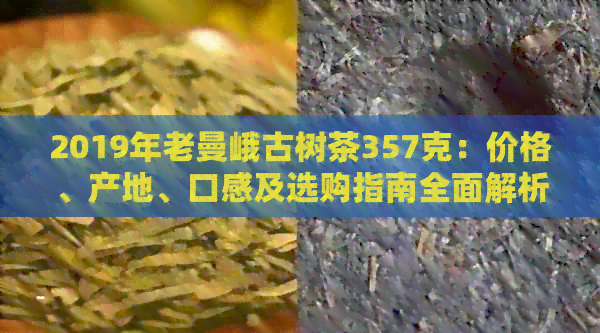 2019年老曼峨古树茶357克：价格、产地、口感及选购指南全面解析