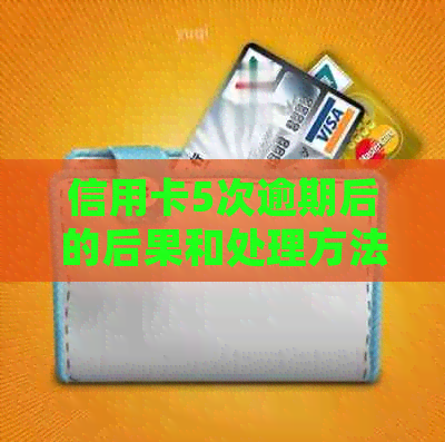 信用卡5次逾期后的后果和处理方法，五年内累计4次逾期是否影响政审？