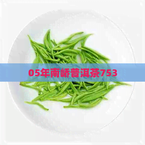 05年南峤普洱茶753