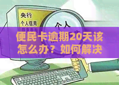 便民卡逾期20天该怎么办？如何解决逾期还款问题及可能的影响