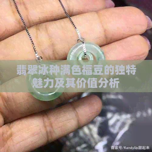 翡翠冰种满色福豆的独特魅力及其价值分析