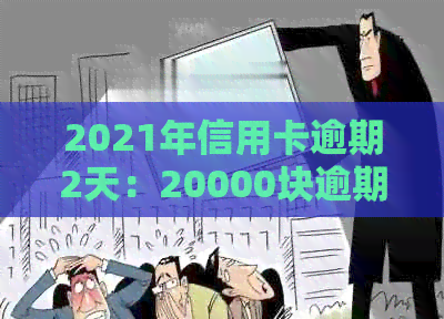 2021年信用卡逾期2天：20000块逾期一天，请注意！